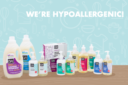 We're Hypoallergenic!