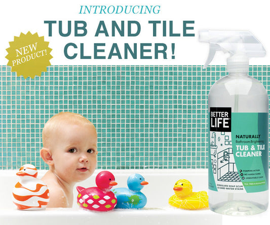 NEW! Introducing TUB AND TILE CLEANER!