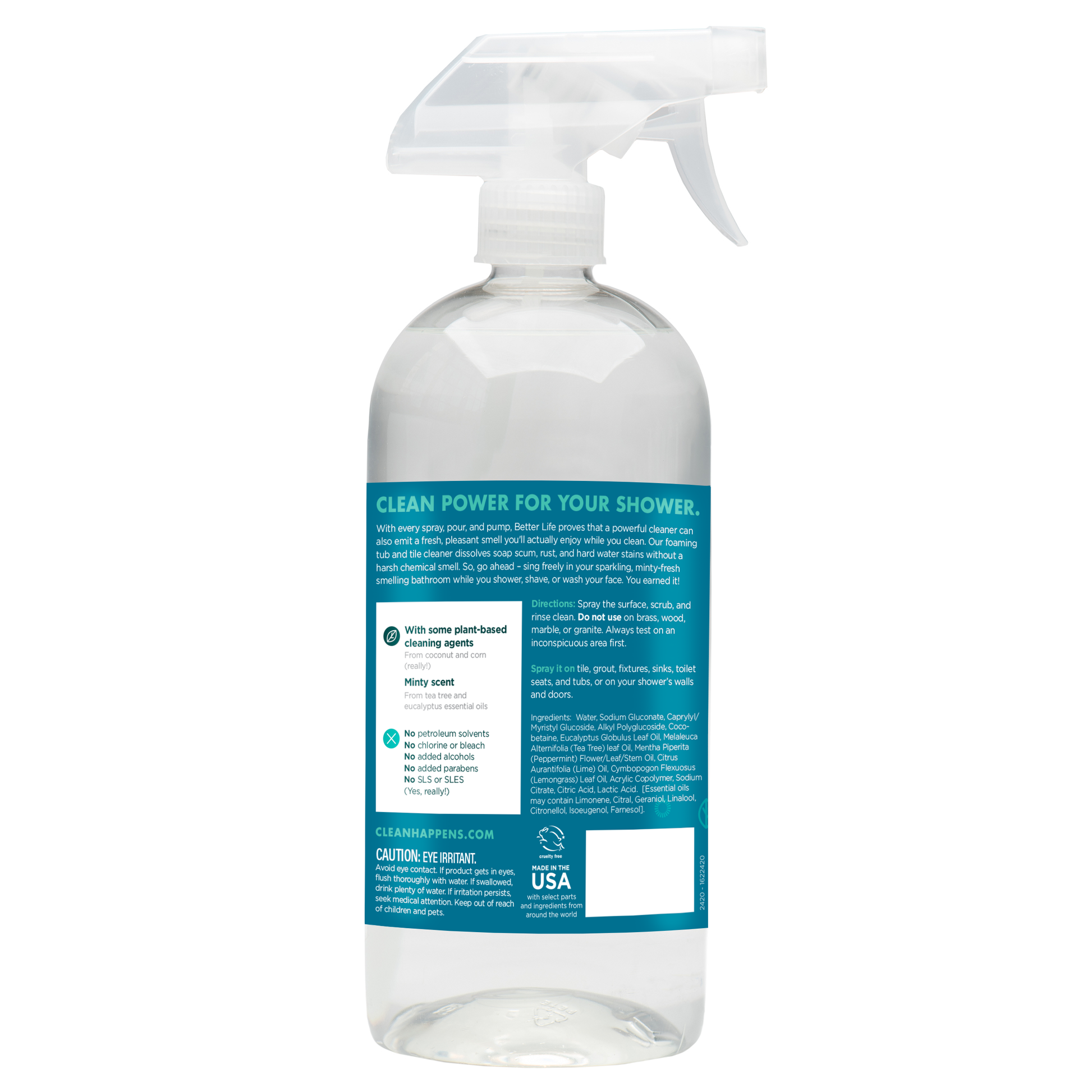 Foaming Bathroom Cleaner with Bleach Product Page